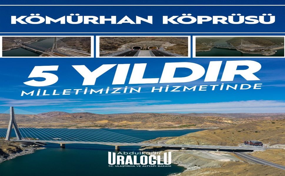 Kömürhan Köprüsü 5 Yıldır Hizmette