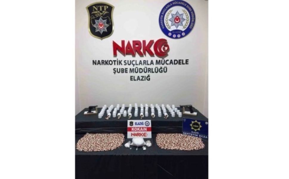 Elazığ'da 802 gram kokain ele geçirildi: 1 şahıs tutuklandı