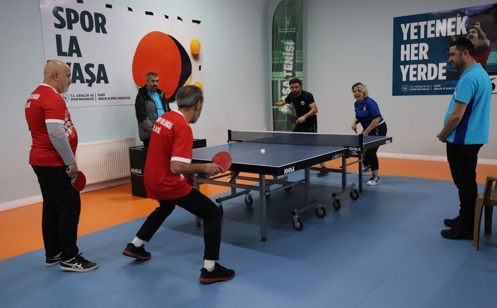 Kurumlar Arası Masa Tenisi Turnuvası, Başladı