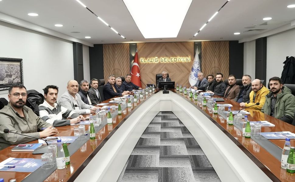 Elazığ’da Altyapı Yatırımları İçin Koordinasyon Toplantısı Düzenlendi