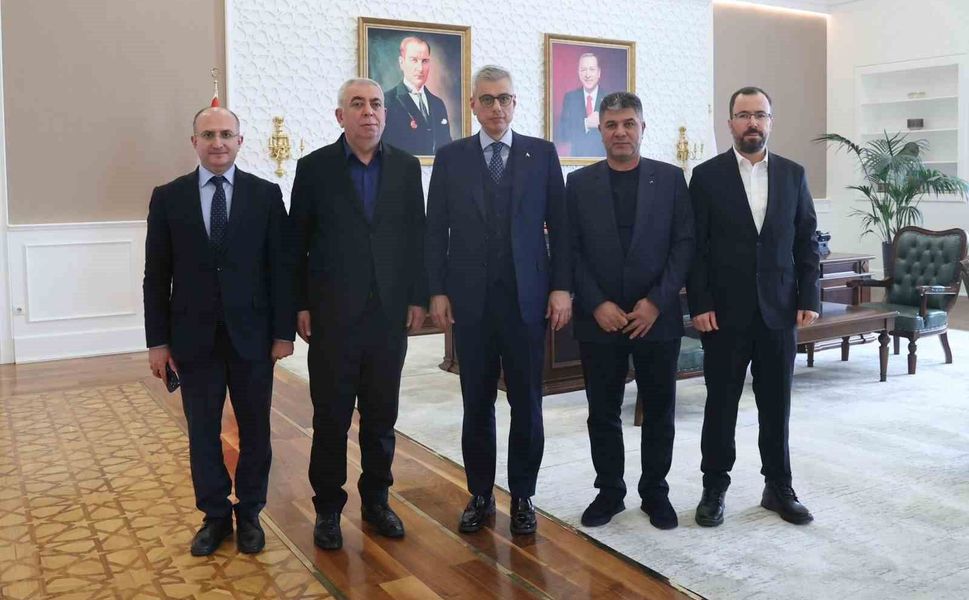 Celal Çoban, Bakan Memişoğlu ile görüştü