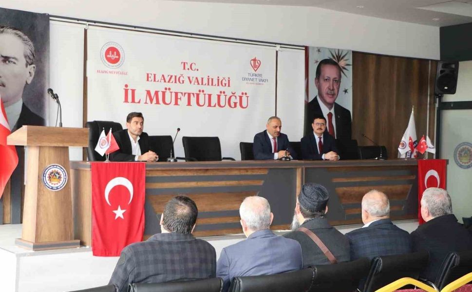 Elazığ'da vaizlik hizmetleri ve sahada yürütülen çalışmalar görüşüldü