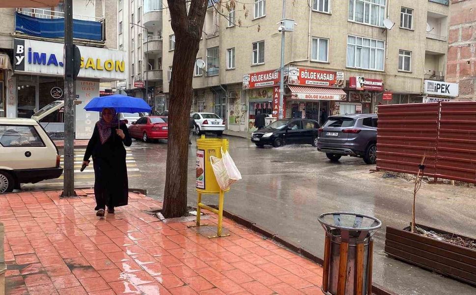 Elazığ'da Yağış Etkili Oldu