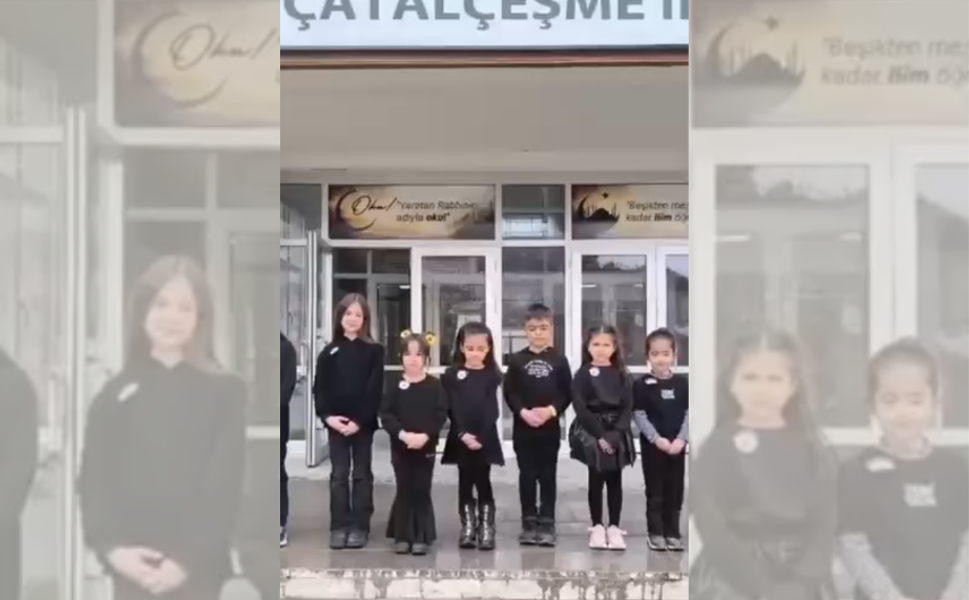 Elazığ Çatalçeşme İlkokulu’ndan Fatmanur Çelik Anısına Anlamlı Video
