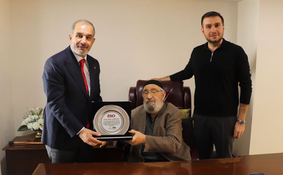 Başkan Alan’dan Bedri Açıkkapı’ya Anlamlı Vefa Ziyareti