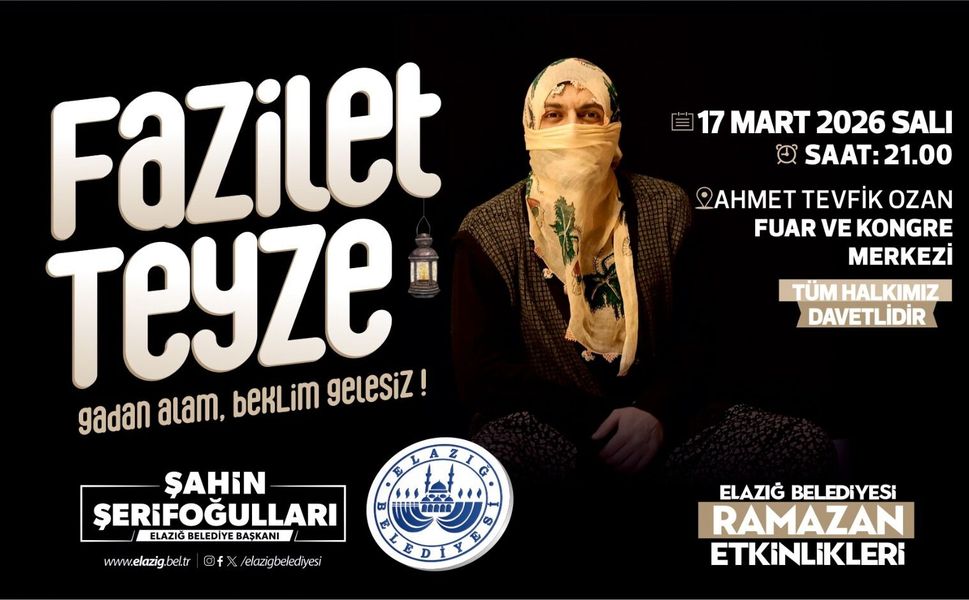 Ramazan Etkinliklerinde “Fazilet Teyze” İsimli Gösteri Sahne Alacak