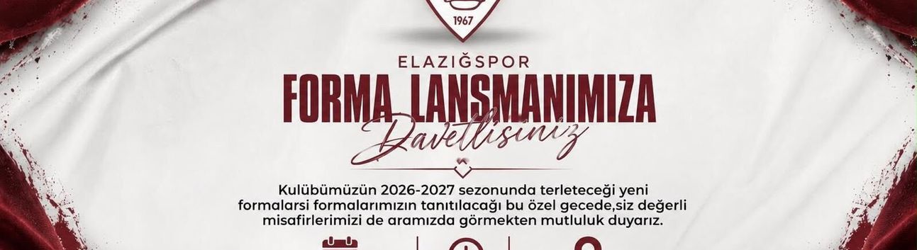 Elazığspor Yeni Sezon Formalarını Tanıtıyor