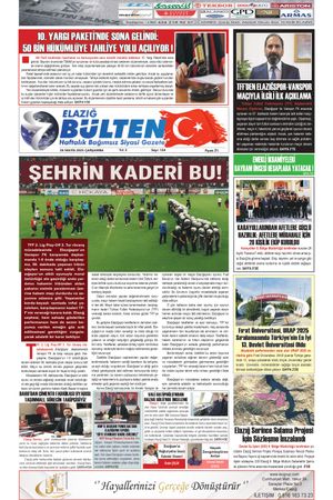 134. SAYIMIZ YAYINDA!